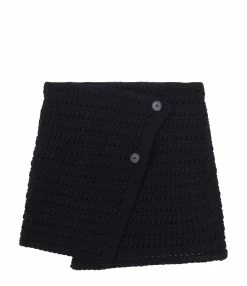 HALFBOY Jupe Coton Noir