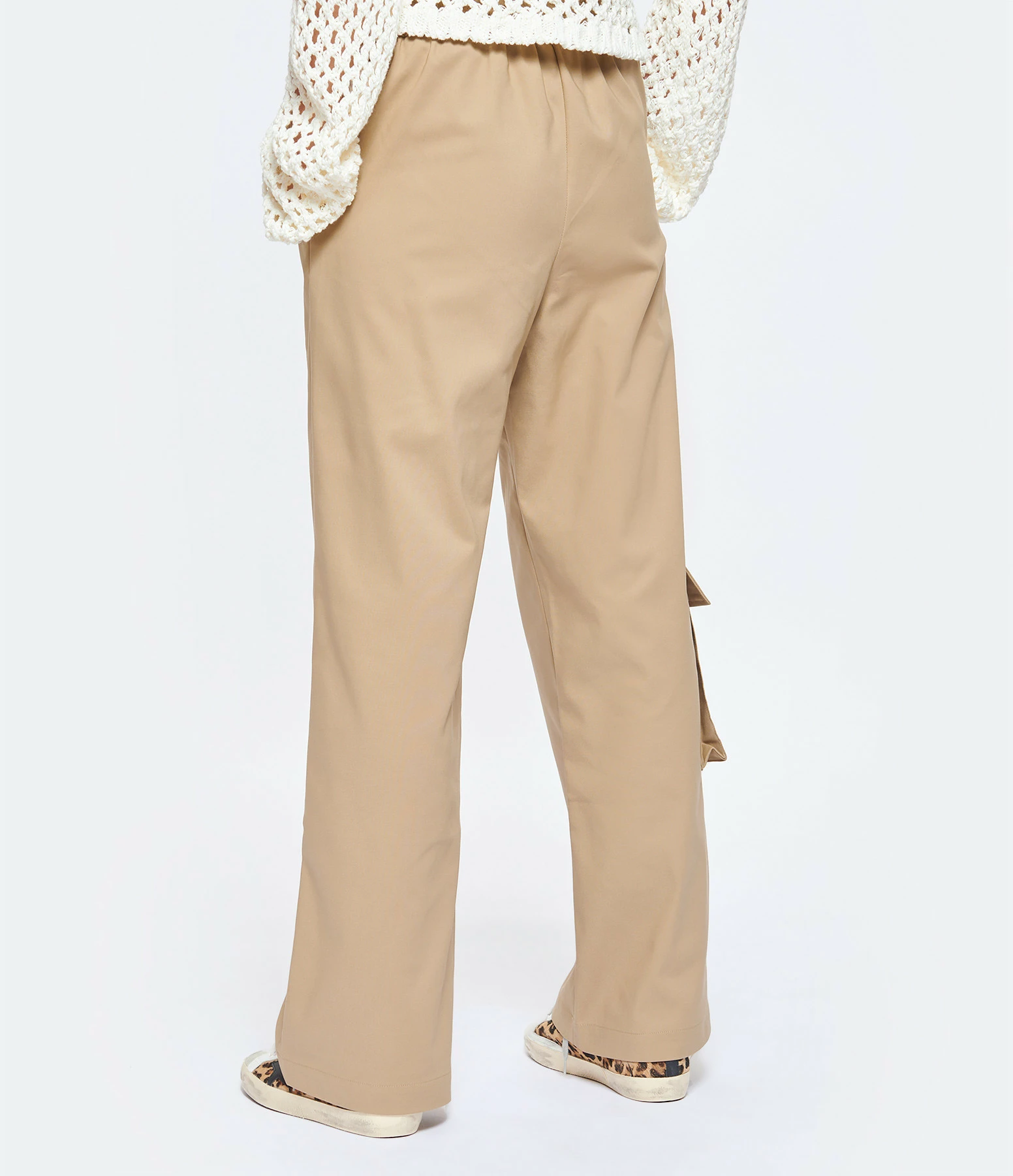 HALFBOY Pantalon Coton Beige – Image 4