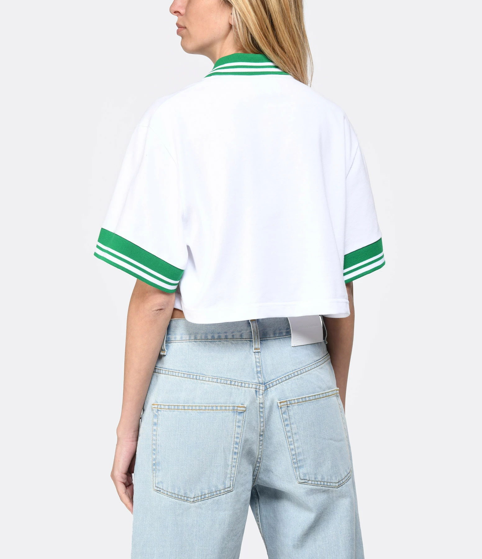 HALFBOY Polo Coton Blanc – Image 4
