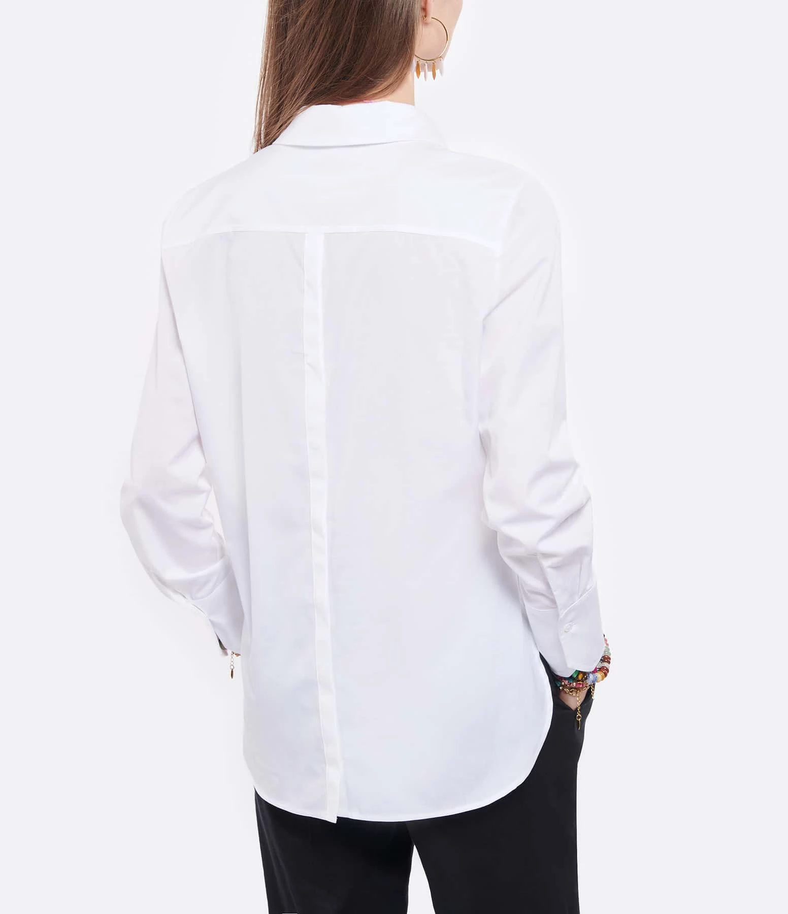 HANA SAN Chemise Eleni Blanc Optique – Image 3