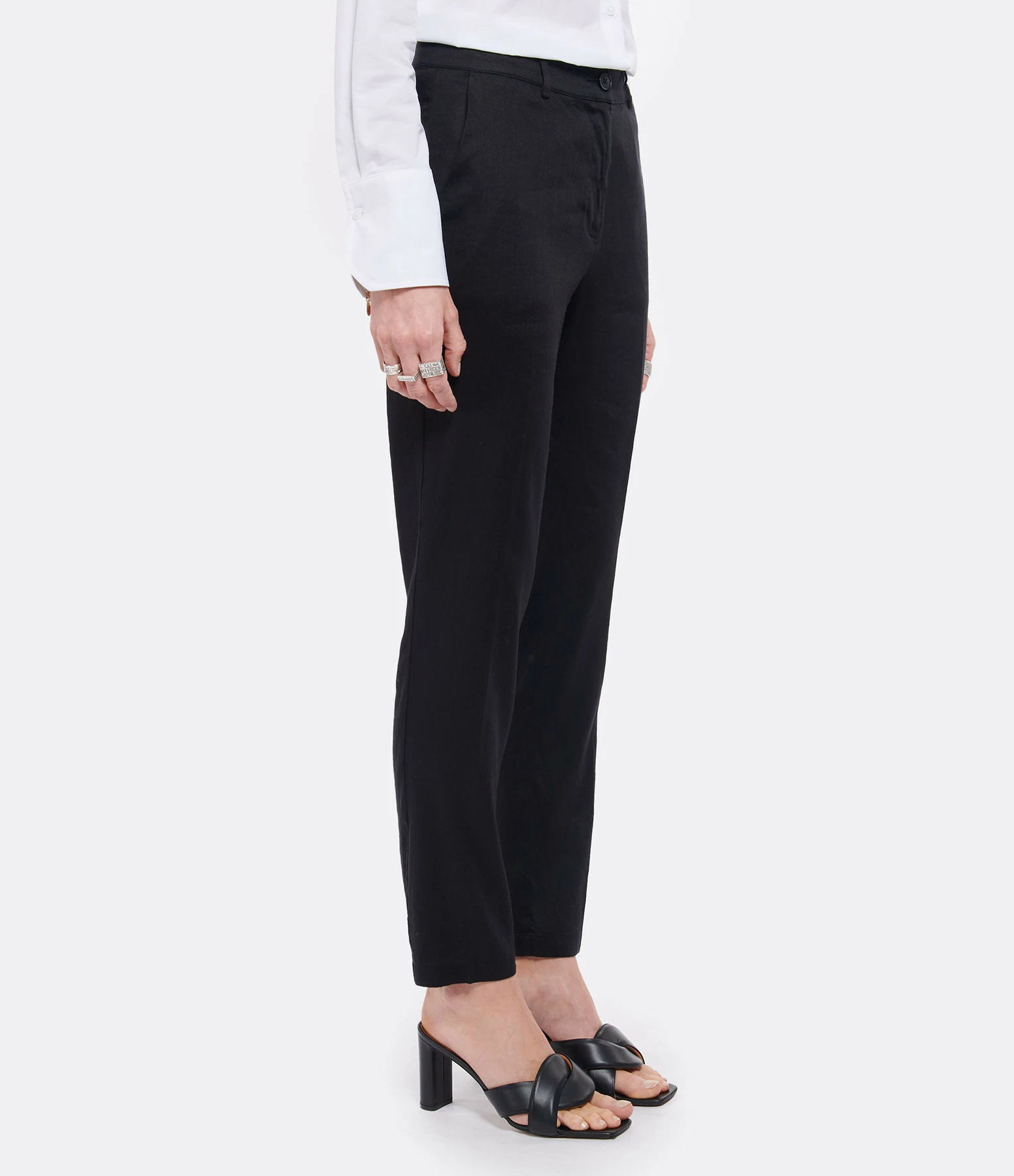 HANA SAN Pantalon Andreas Noir – Image 4