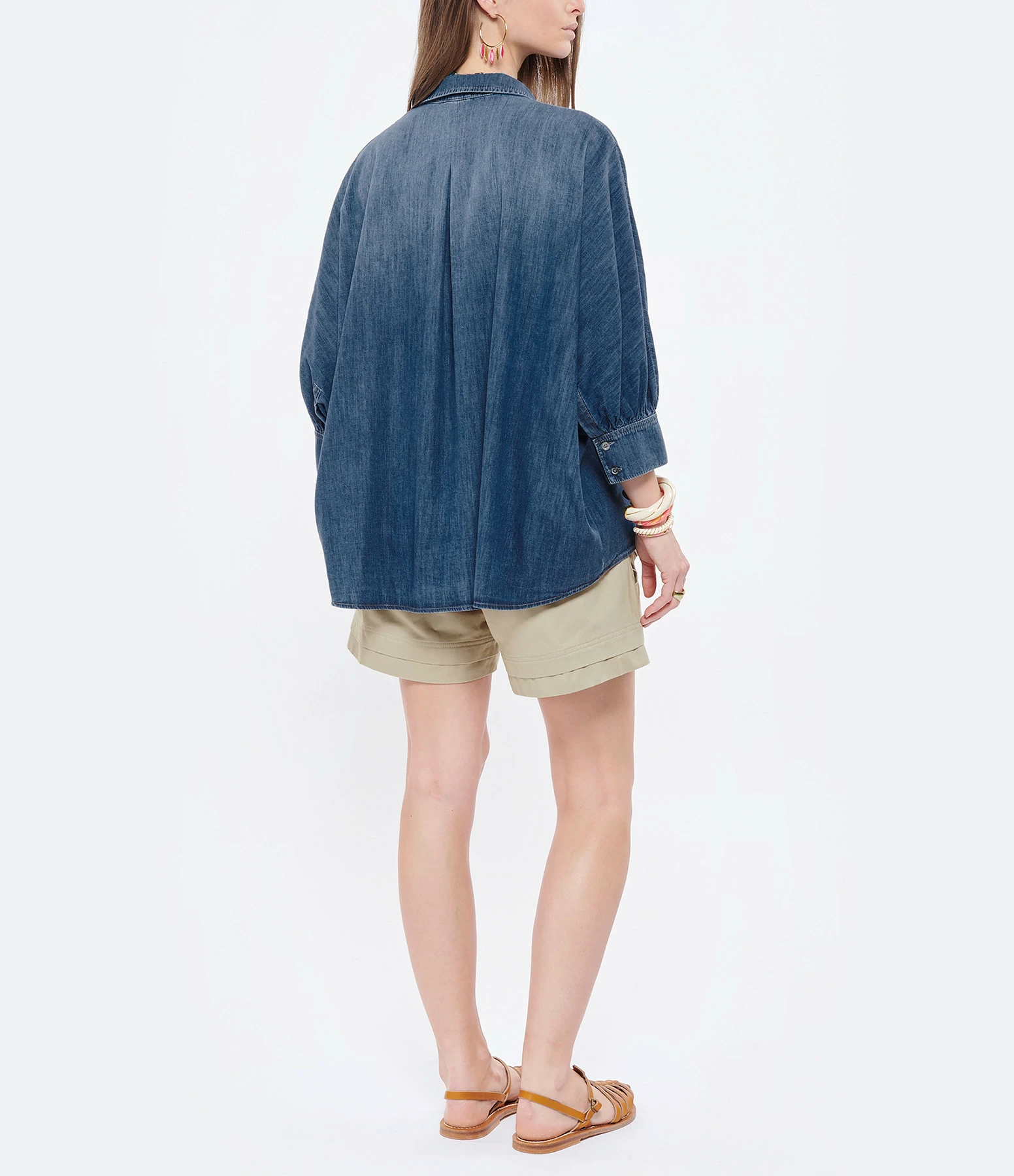 HANA SAN Chemise Calypso Bleu Indigo – Image 5