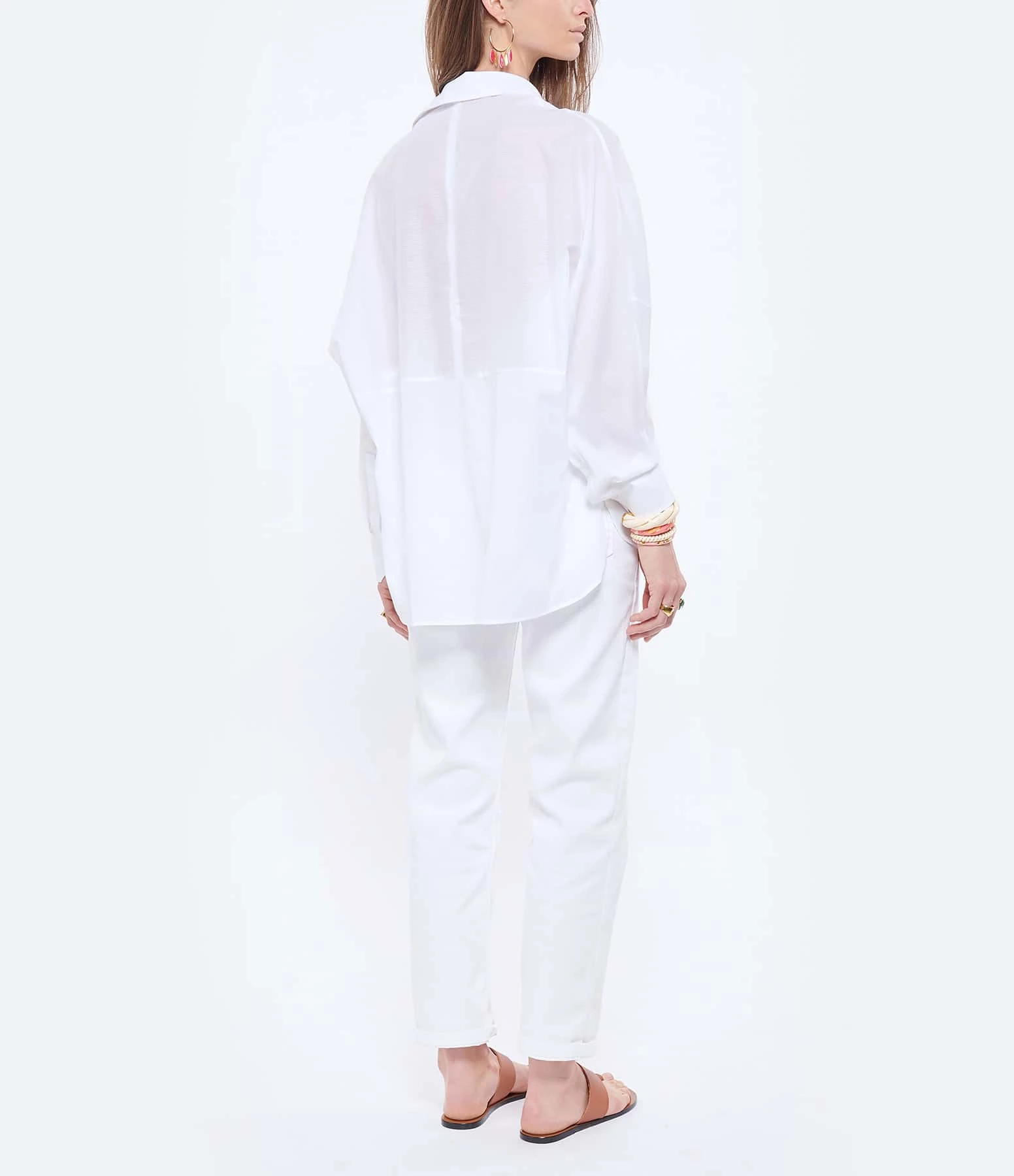 HANA SAN Chemise Zoe Blanc Optique – Image 5