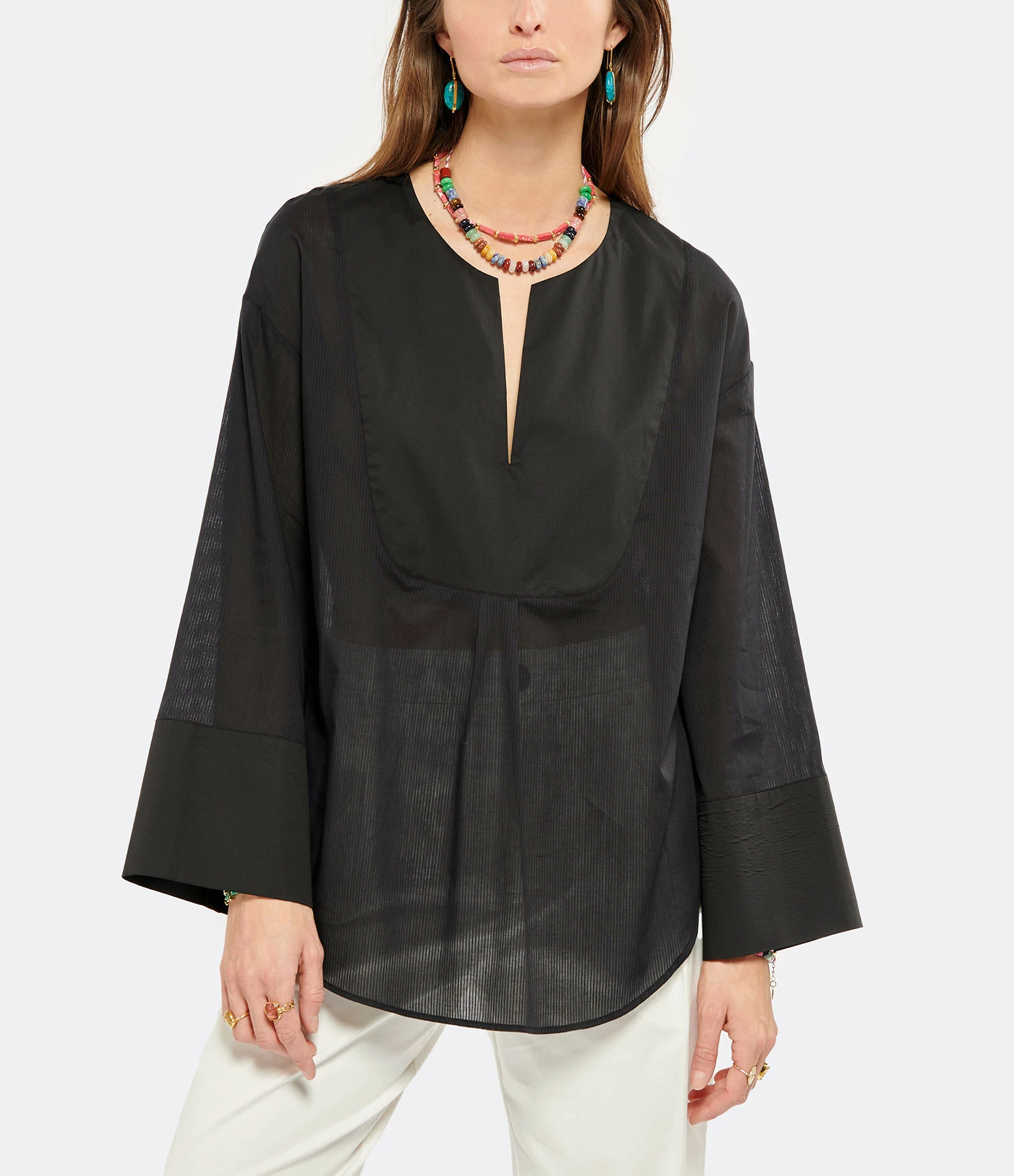 HANA SAN Blouse Nizia Noir – Image 3