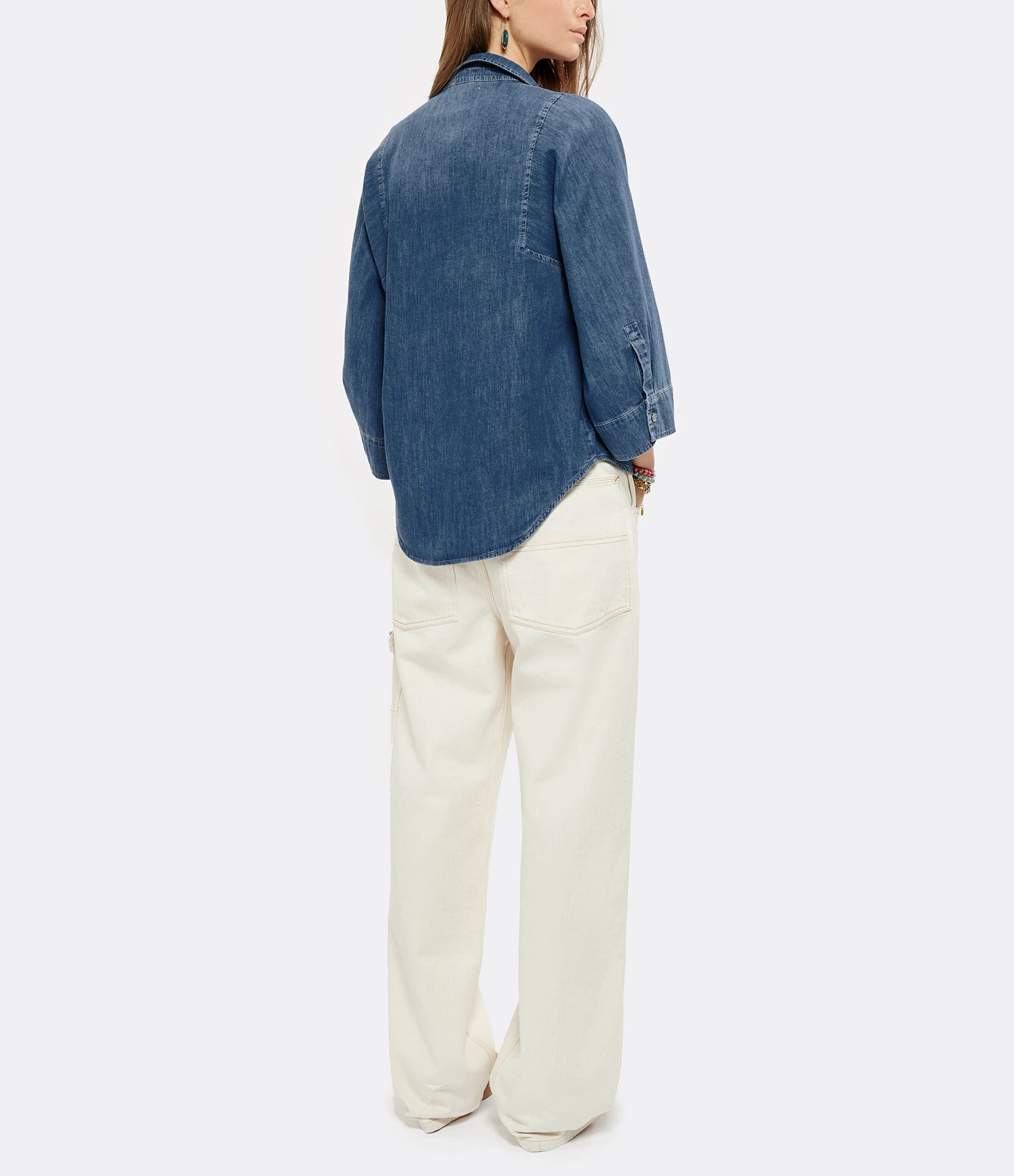 HANA SAN Chemise Hestia Bleu Indigo – Image 5