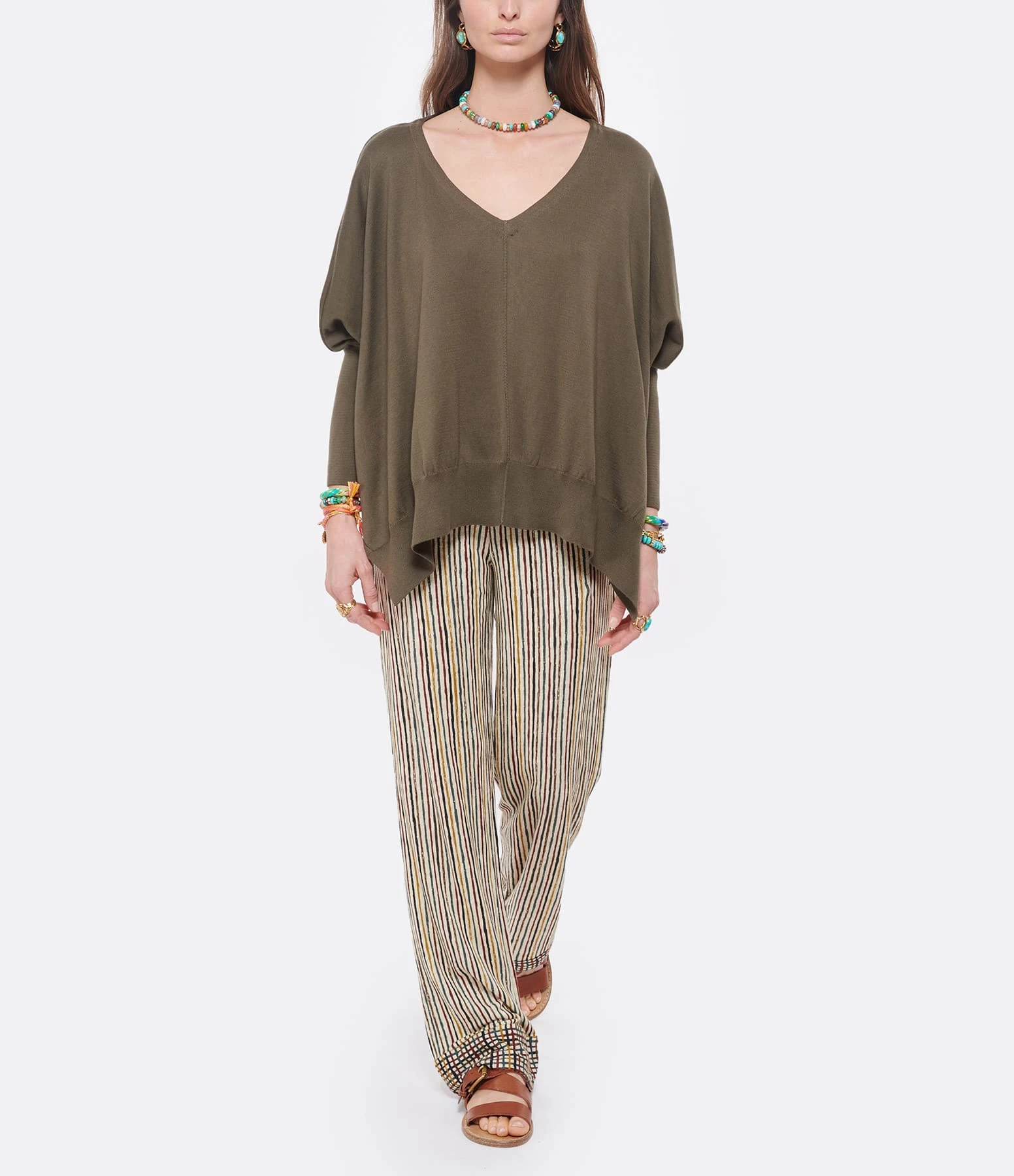 HANA SAN Pull Phebe Kaki – Image 4