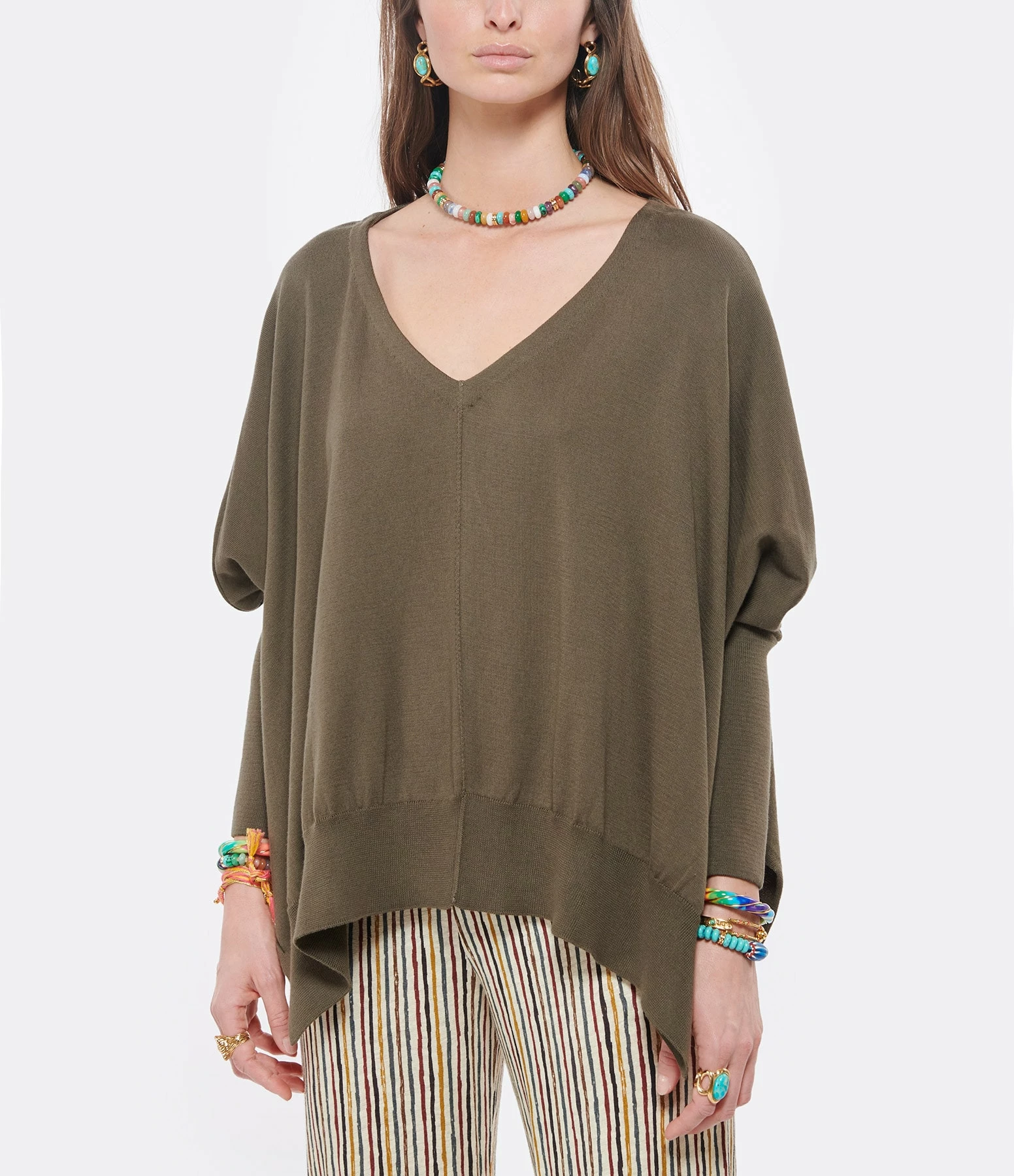 HANA SAN Pull Phebe Kaki – Image 3