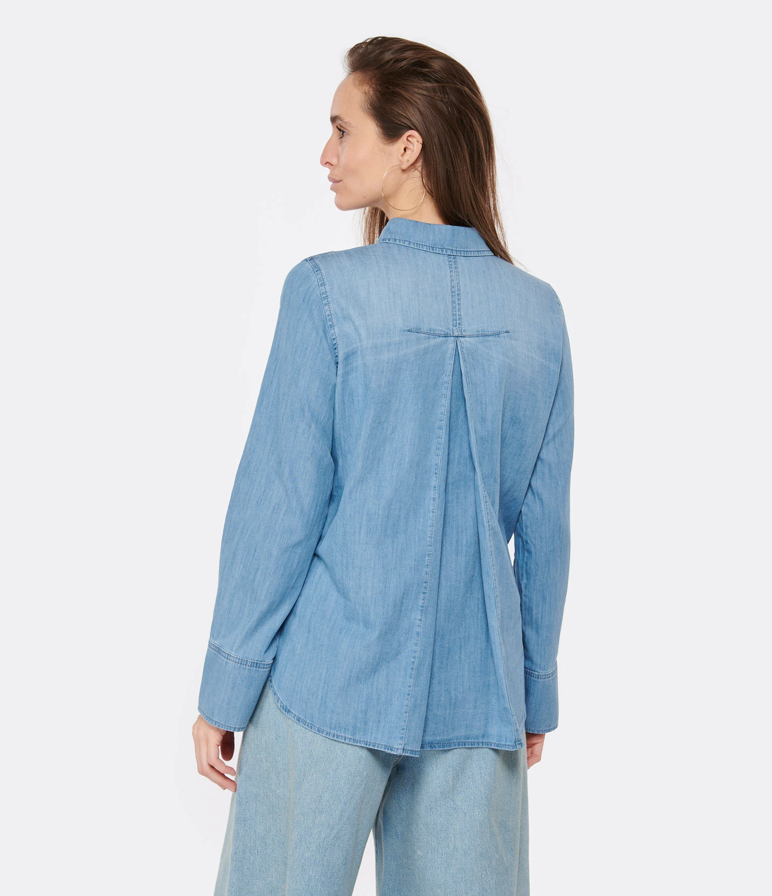 HANA SAN Chemise Pascaline Coton Denim – Image 5