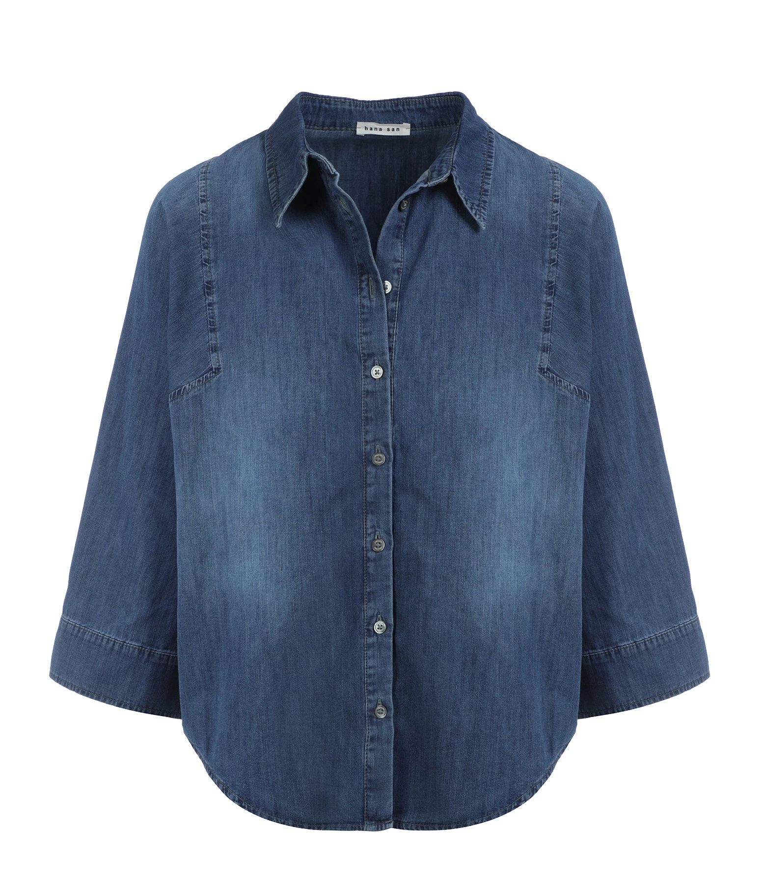 HANA SAN Chemise Hestia Bleu Indigo