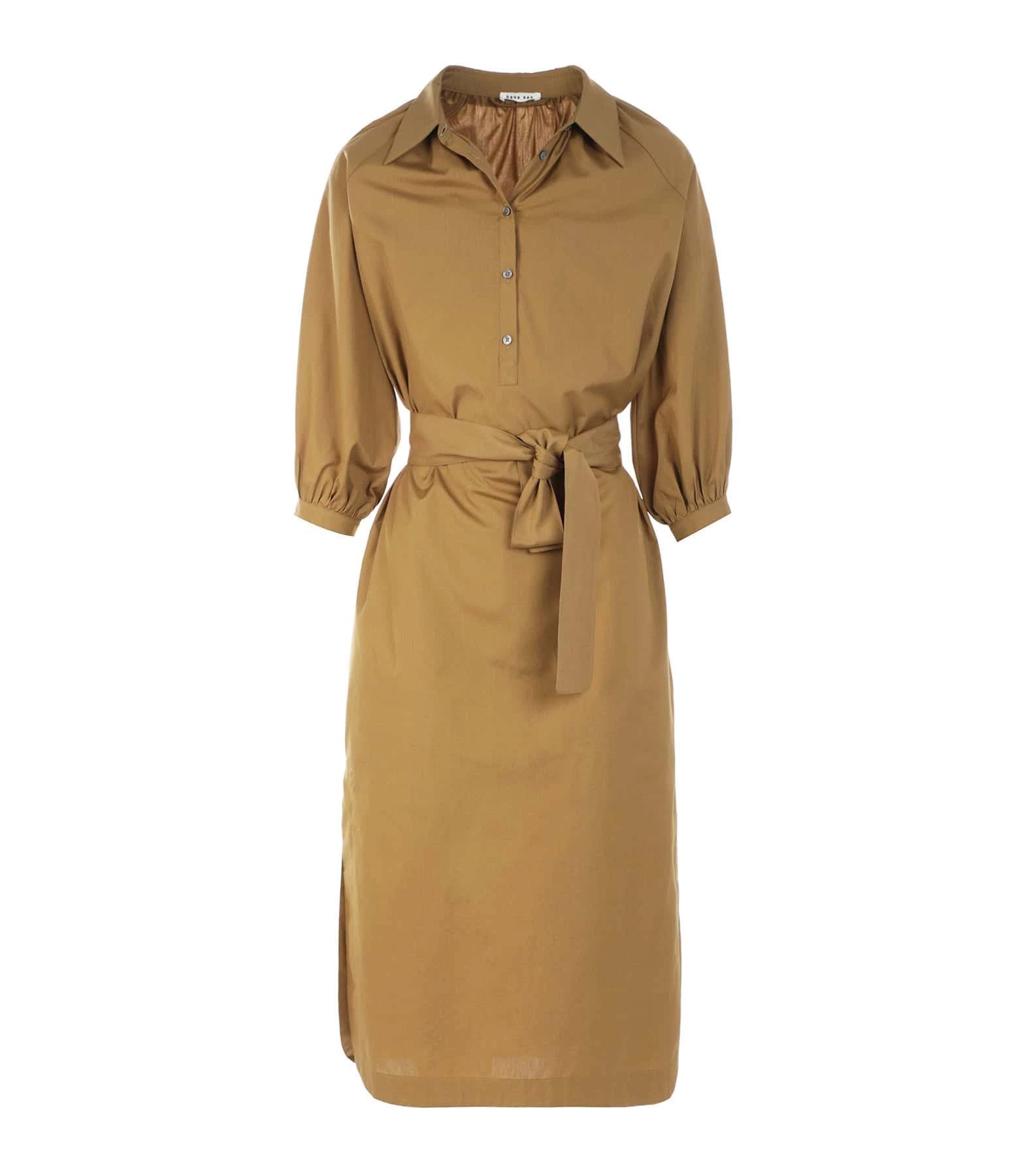 HANA SAN Robe Chemise Penelope Caramel