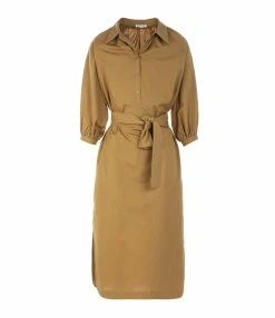 HANA SAN Robe Chemise Penelope Caramel