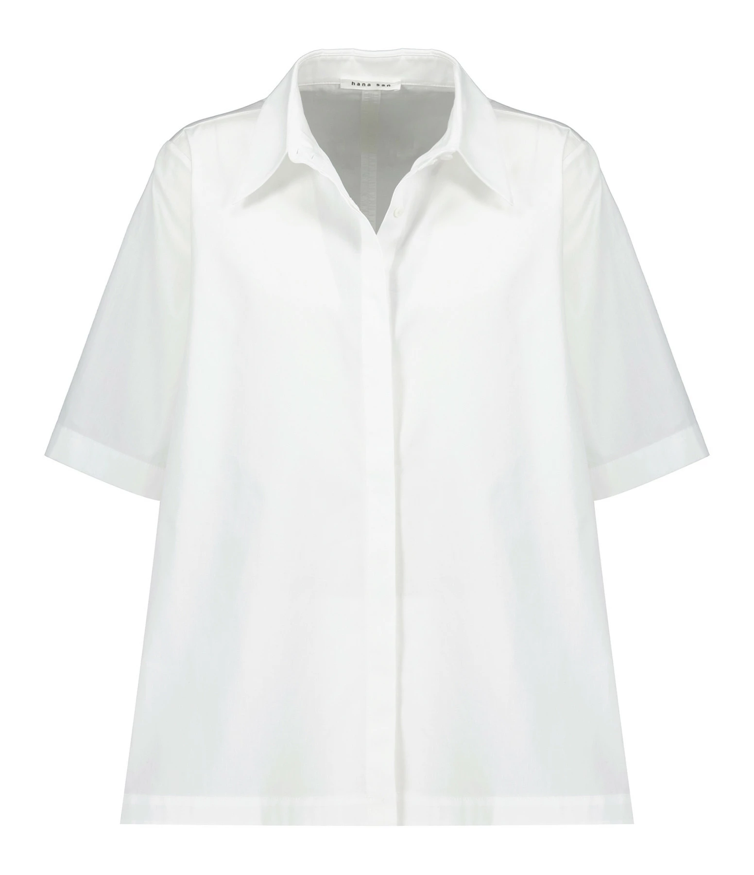 HANA SAN Chemise Bastine Coton Popeline Blanc