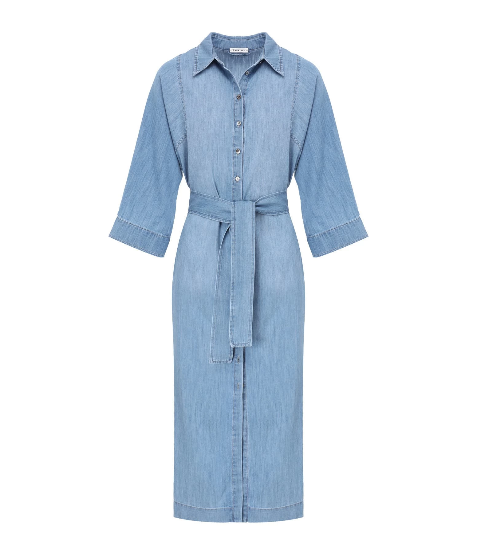 HANA SAN Robe Maeva Coton Denim 3 HANA SAN Robe Maeva Coton Denim