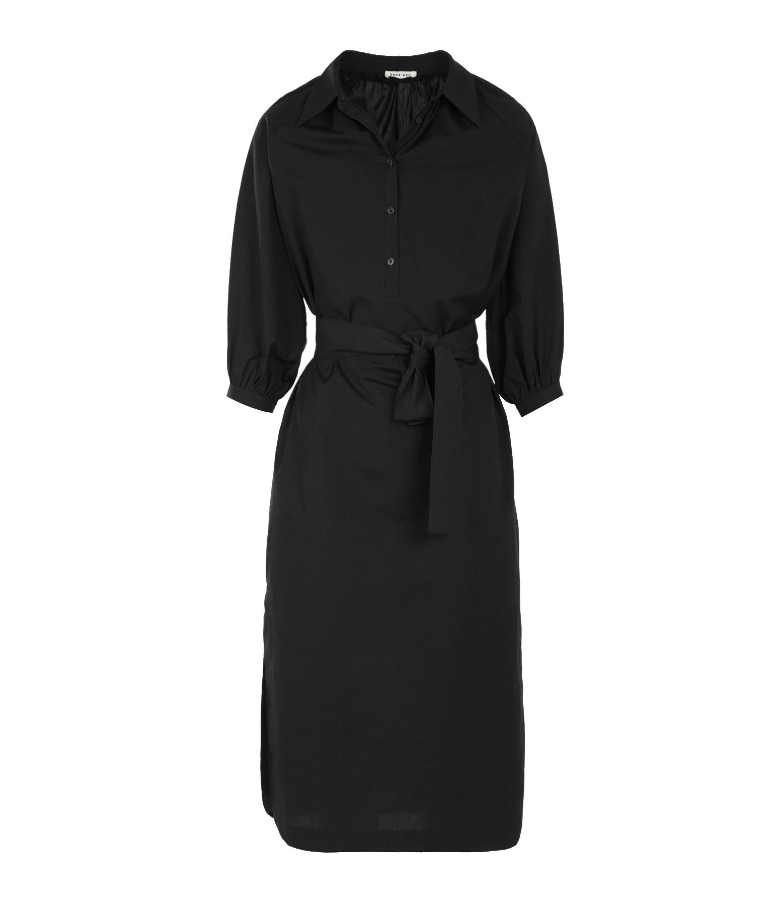 HANA SAN Robe Chemise Penelope Noir