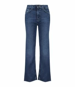 Hudson Jeans Jean Remi High Rise Straight Ankle Bleu Atmosphere