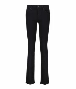 Hudson Jeans Jean Nico Midrise Straight Noir