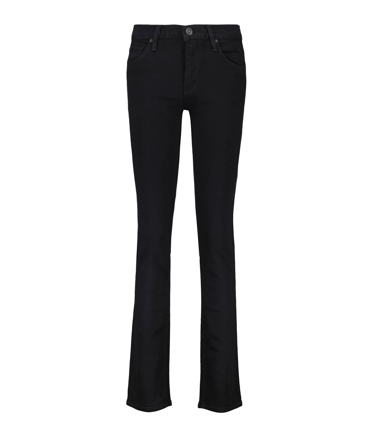 Hudson Jeans Jean Nico Midrise Straight Noir