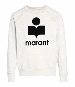 MARANT ÉTOILE Sweatshirt Milly Coton Écru