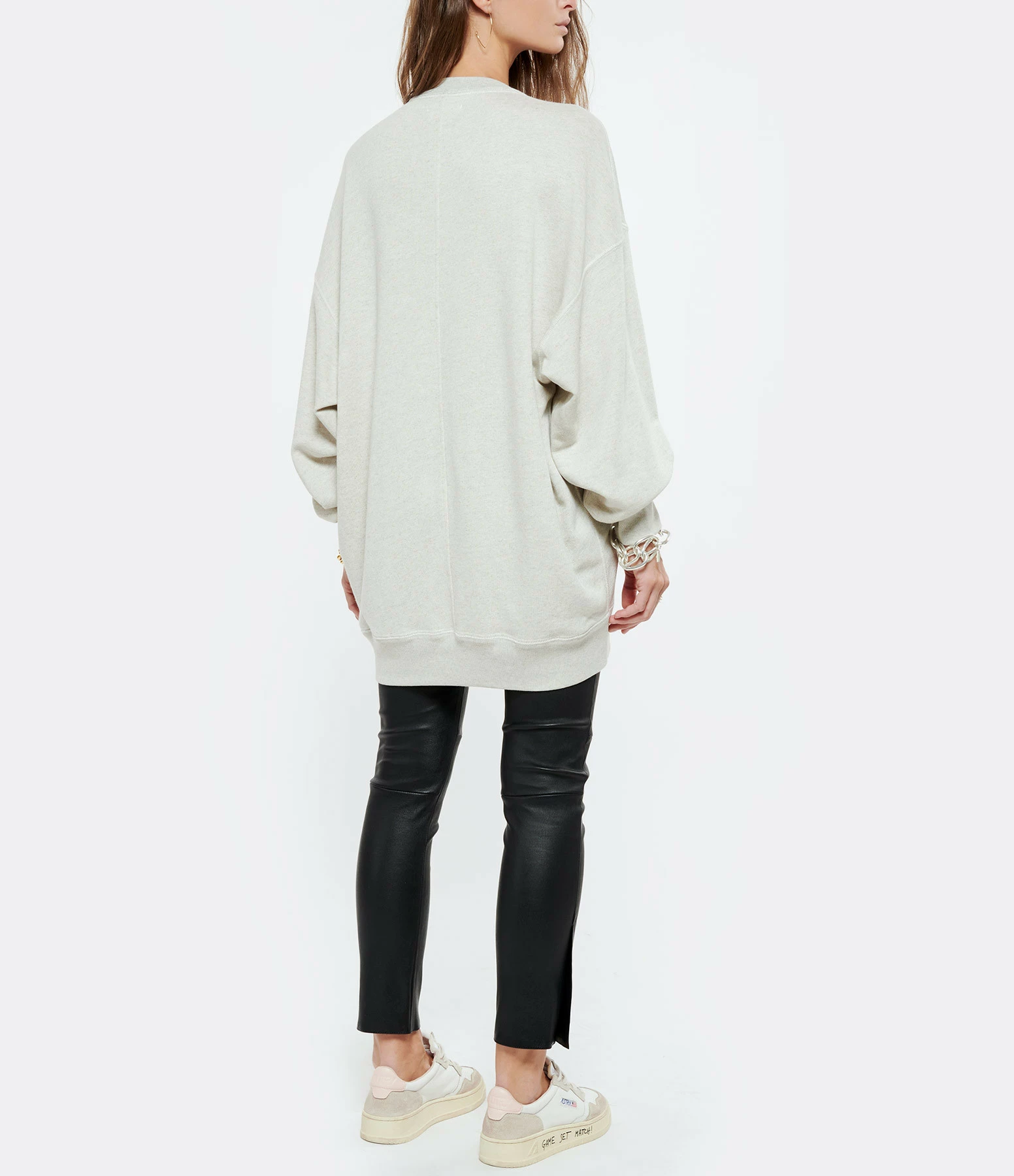 MARANT ÉTOILE Sweatshirt Mindyae Coton Écru – Image 5