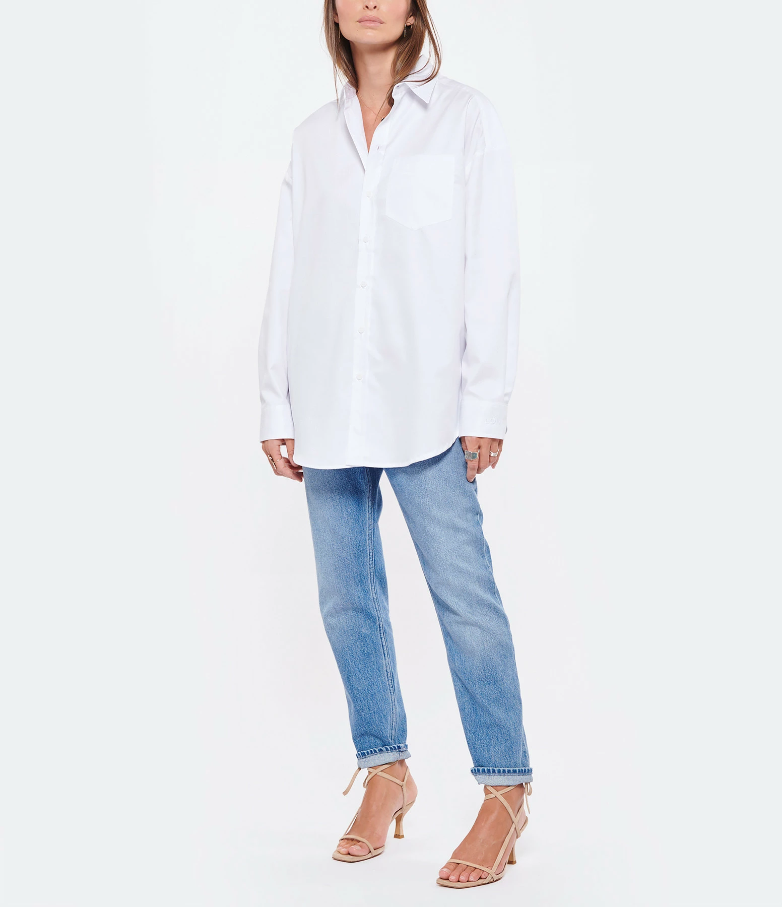 MARANT ÉTOILE Jean Neasr Coton Bleu Clair – Image 8