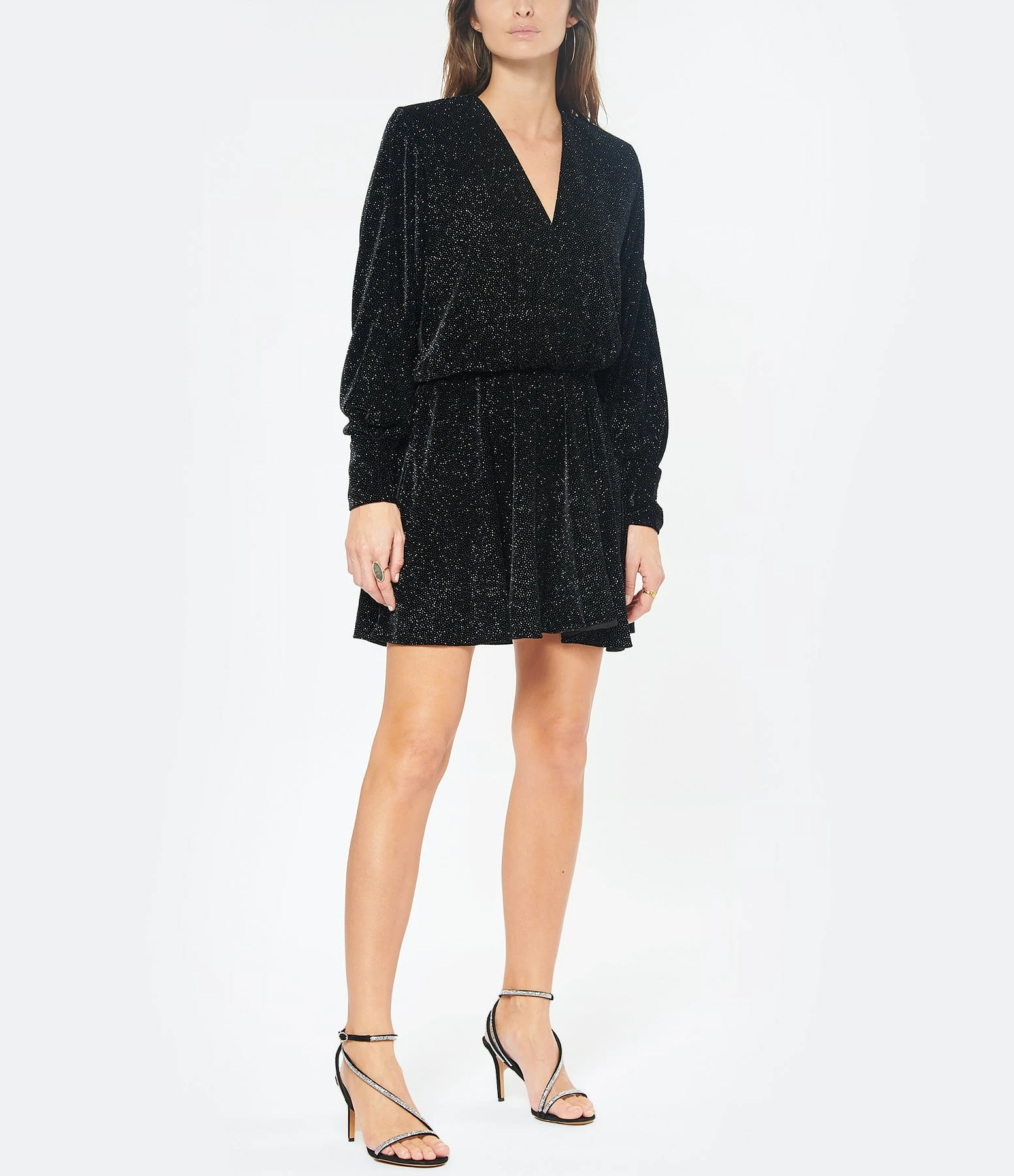 MARANT ÉTOILE Robe Alexane Noir – Image 2