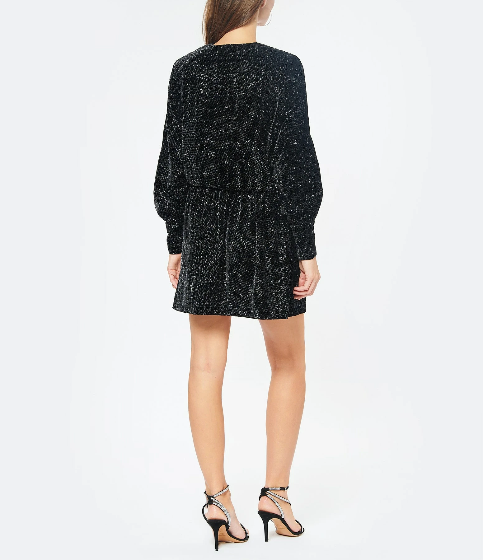 MARANT ÉTOILE Robe Alexane Noir – Image 3