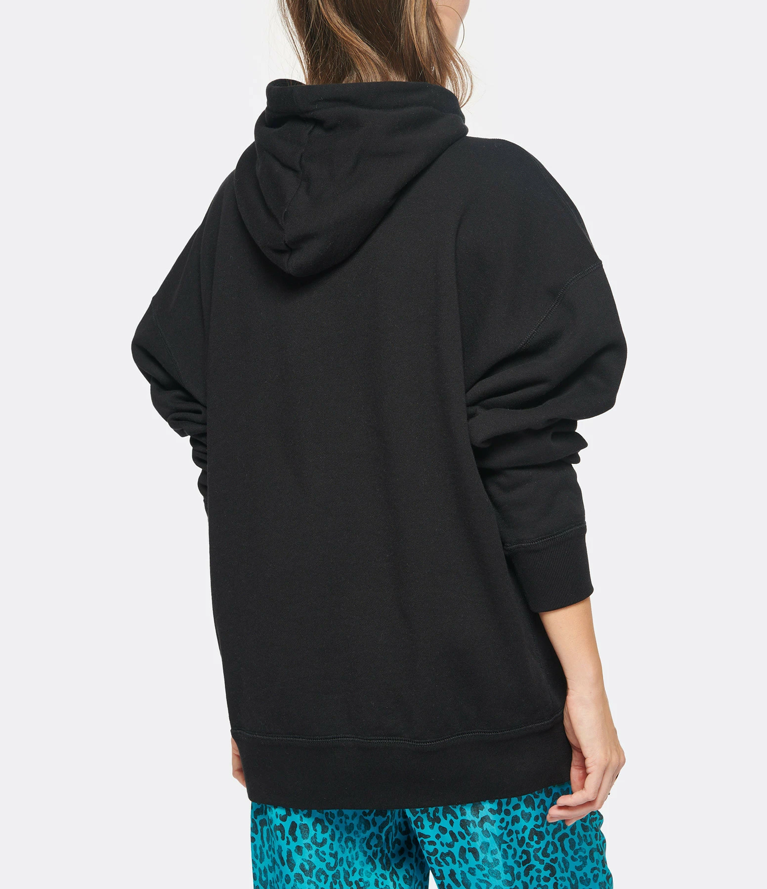 MARANT ÉTOILE Sweatshirt Mansel Coton Noir 6 MARANT ÉTOILE Sweatshirt Mansel Coton Noir – Image 4