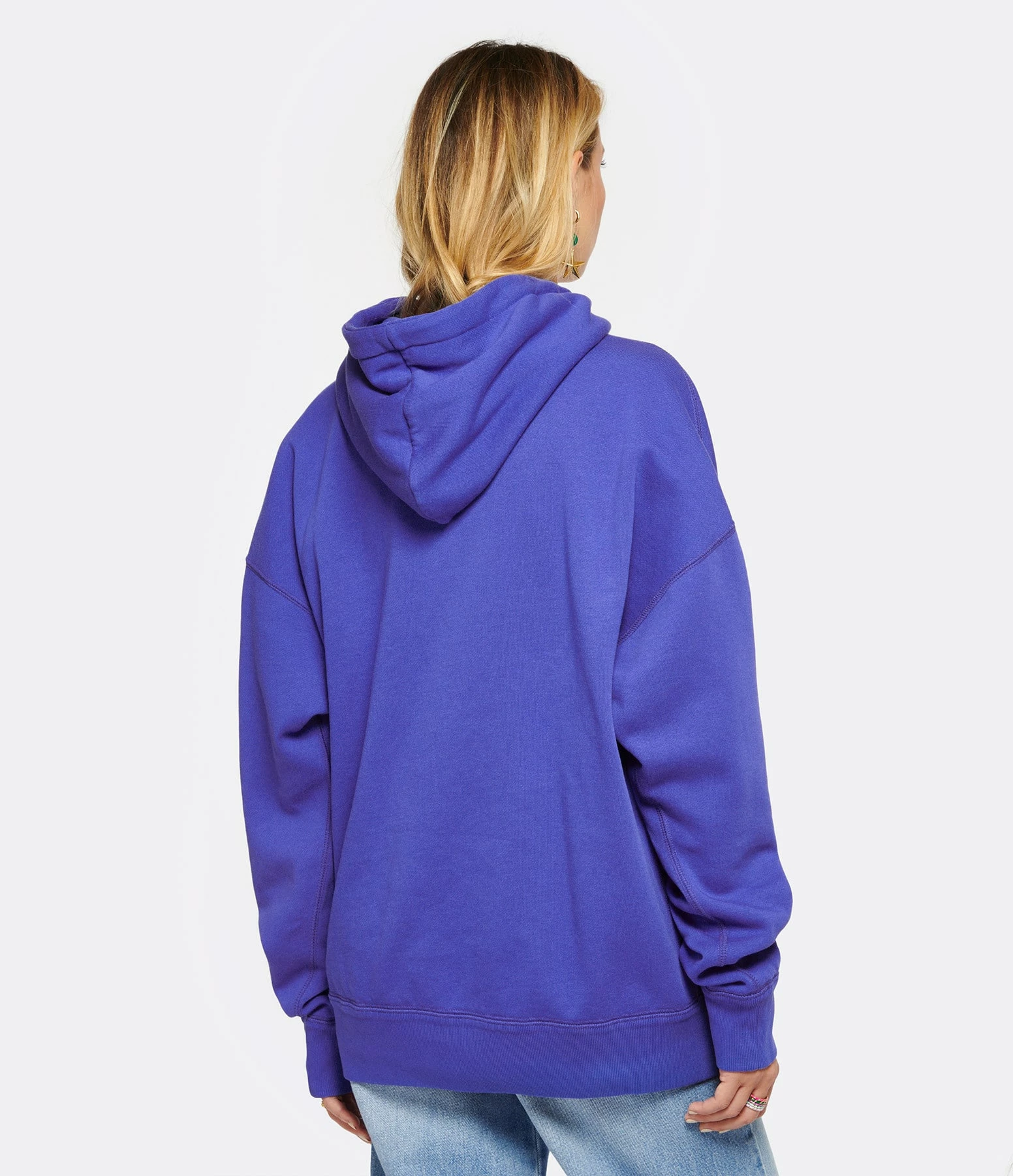 MARANT ÉTOILE Sweatshirt Mansel Coton Bleu Électrique – Image 5