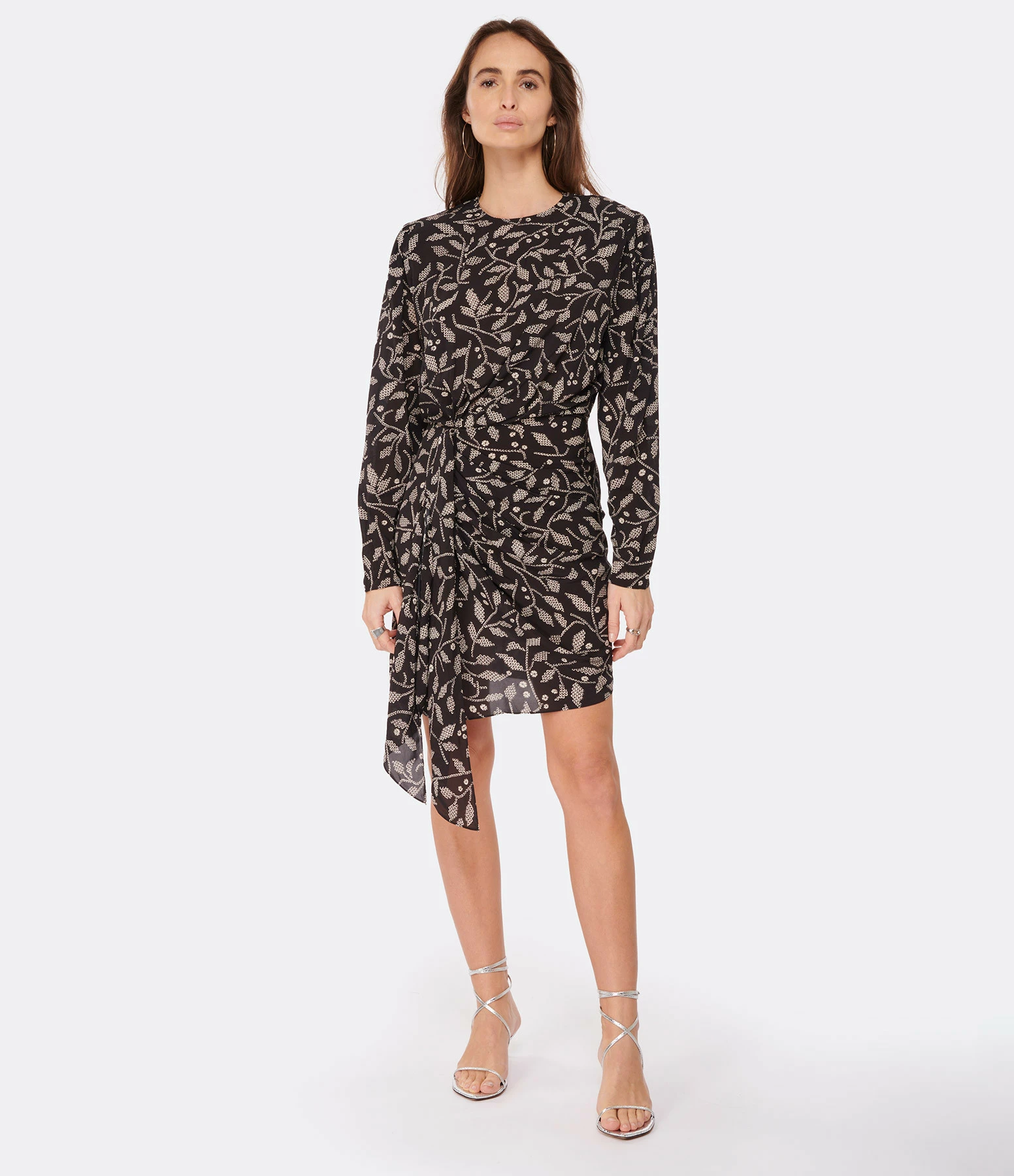 MARANT ÉTOILE Robe Courte Dulce Noir – Image 3