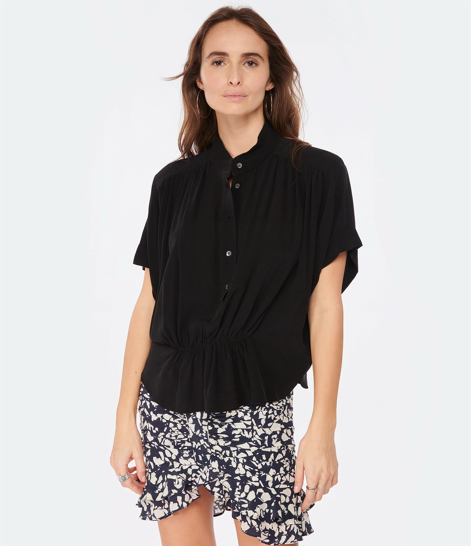 MARANT ÉTOILE Top Azalea Noir – Image 2