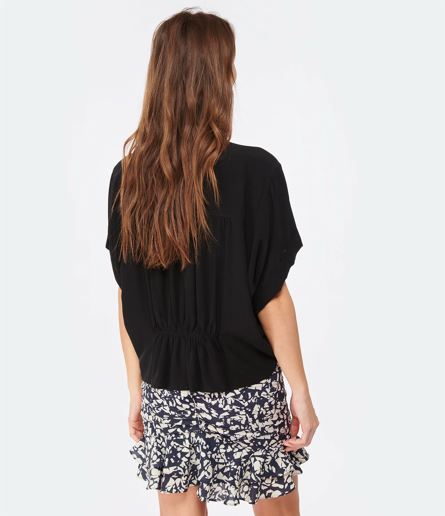 MARANT ÉTOILE Top Azalea Noir – Image 4