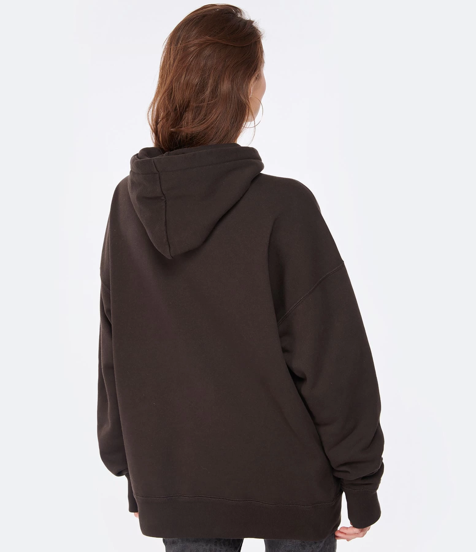 MARANT ÉTOILE Sweatshirt Mansel Coton Noir Délavé 7 MARANT ÉTOILE Sweatshirt Mansel Coton Noir Délavé – Image 5