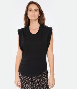 MARANT ÉTOILE Tee-shirt Kotty Lin Noir 9 MARANT ÉTOILE Tee-shirt Kotty Lin Noir -Boutique de vente ZIMMERMANN imare look20221130 309