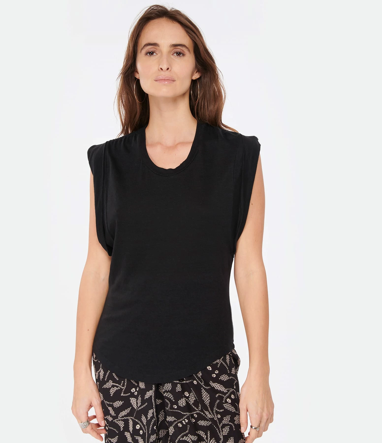 MARANT ÉTOILE Tee-shirt Kotty Lin Noir 5 MARANT ÉTOILE Tee-shirt Kotty Lin Noir – Image 3