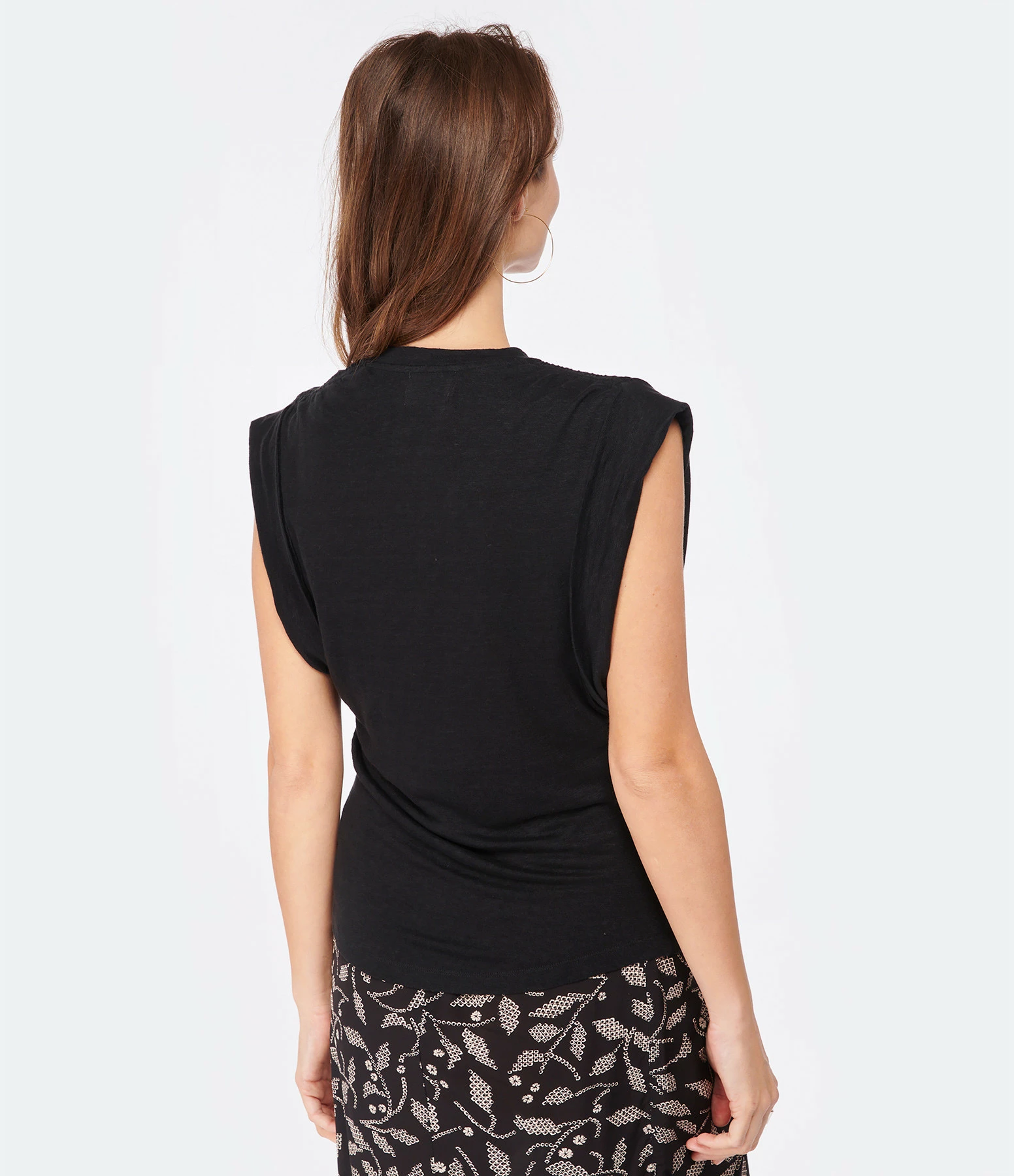 MARANT ÉTOILE Tee-shirt Kotty Lin Noir 7 MARANT ÉTOILE Tee-shirt Kotty Lin Noir – Image 5