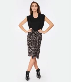 MARANT ÉTOILE Tee-shirt Kotty Lin Noir 10 MARANT ÉTOILE Tee-shirt Kotty Lin Noir -Boutique de vente ZIMMERMANN imare look20221130 311