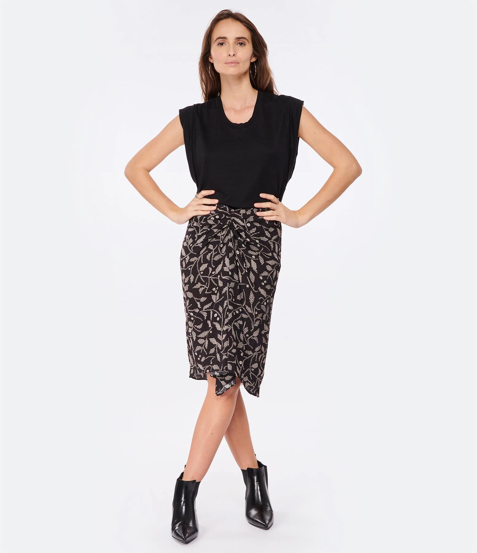 MARANT ÉTOILE Tee-shirt Kotty Lin Noir 6 MARANT ÉTOILE Tee-shirt Kotty Lin Noir – Image 4