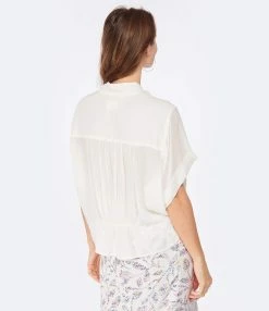 MARANT ÉTOILE Top Azalea Écru 12 MARANT ÉTOILE Top Azalea Écru -Boutique de vente ZIMMERMANN imare look20221130 339
