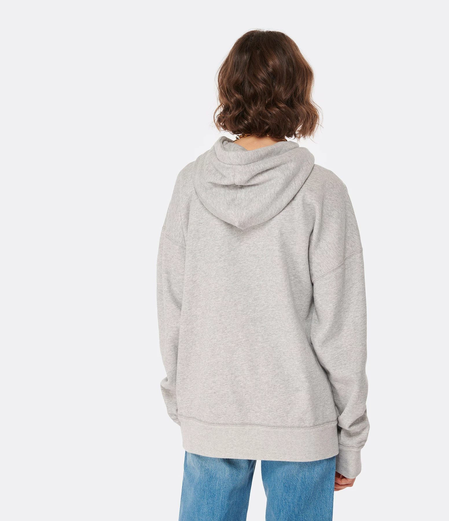 MARANT ÉTOILE Sweatshirt Mansel Coton Gris – Image 4
