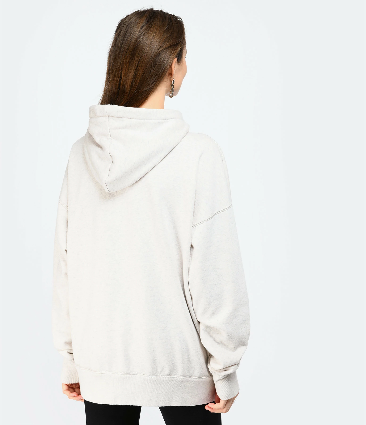 MARANT ÉTOILE Sweatshirt Mansel Coton Gris – Image 4