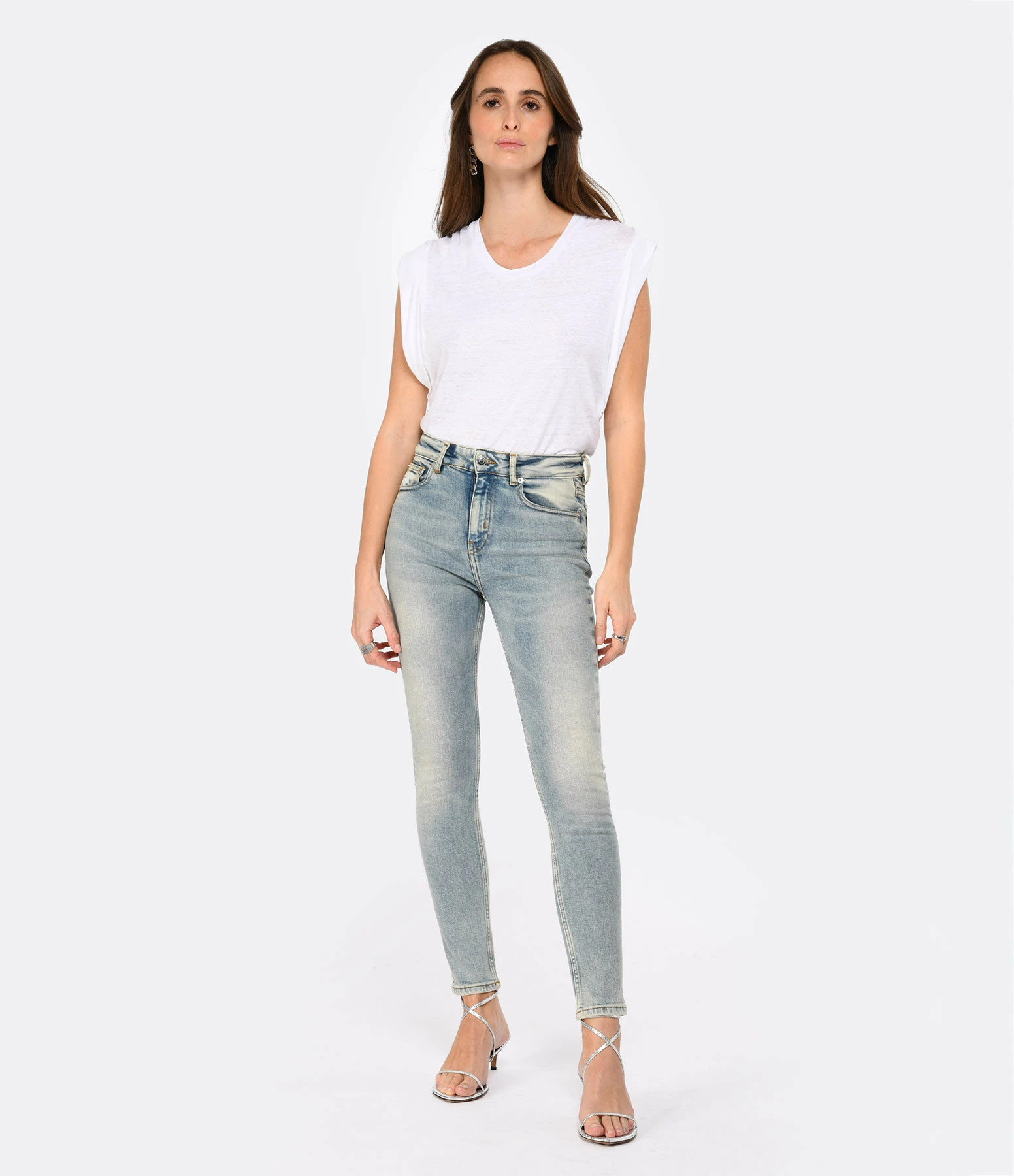 MARANT ÉTOILE Tee-shirt Kotty Lin Blanc – Image 6