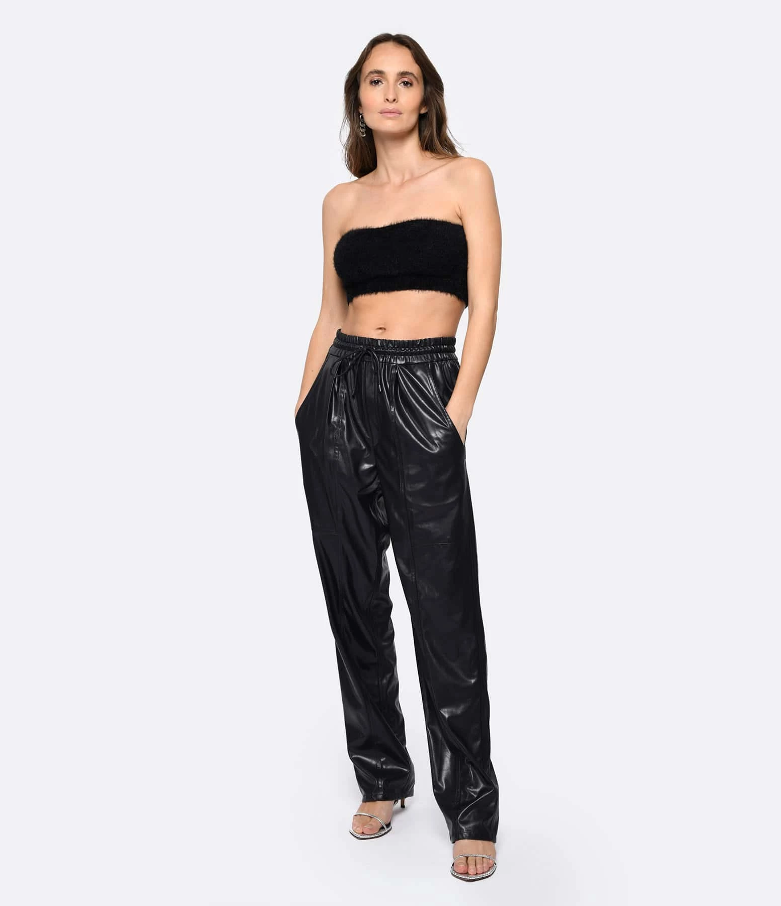 MARANT ÉTOILE Pantalon Brina Noir Midnight – Image 3