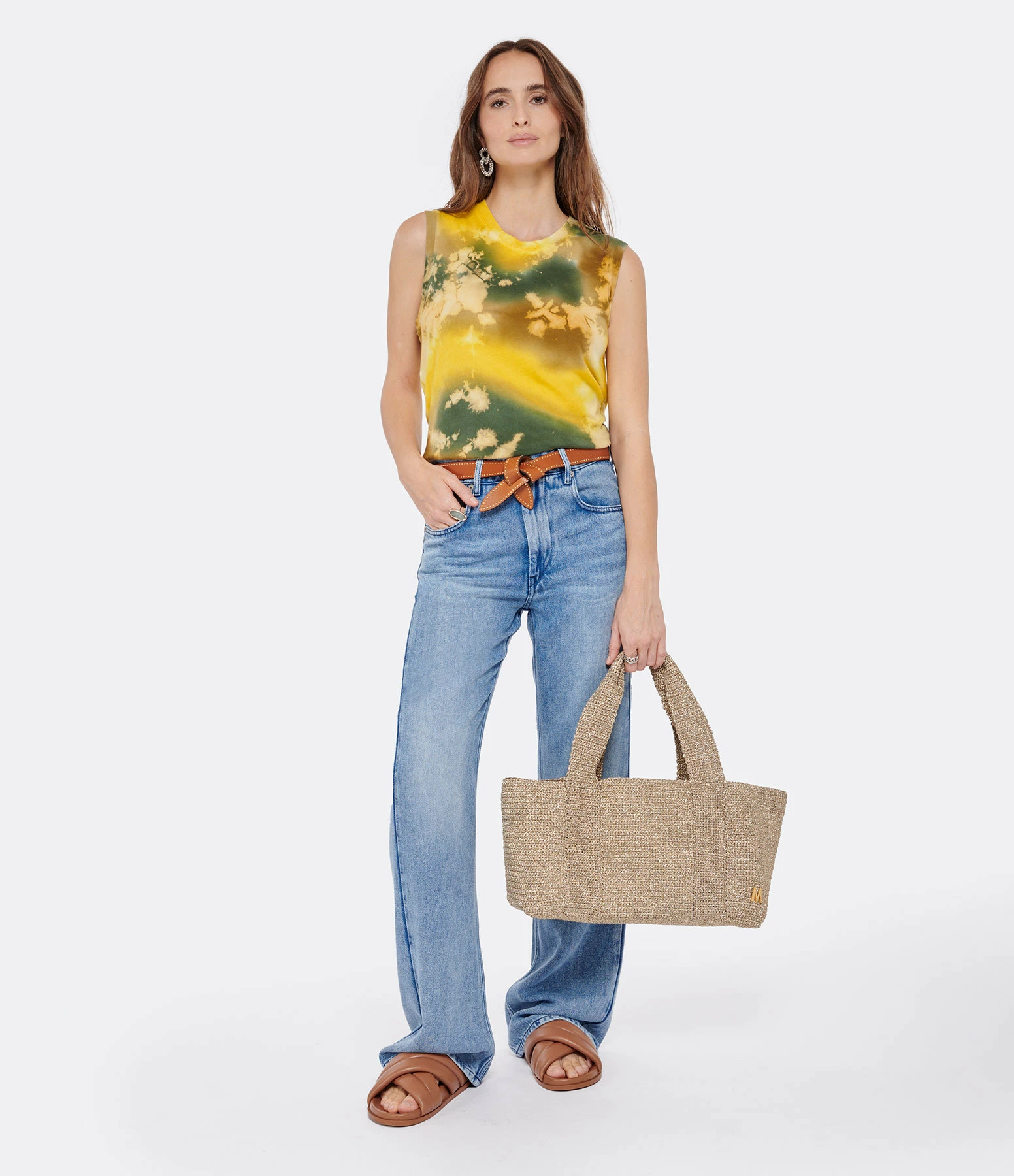 MARANT ÉTOILE Jean Belvira Bleu Clair – Image 6