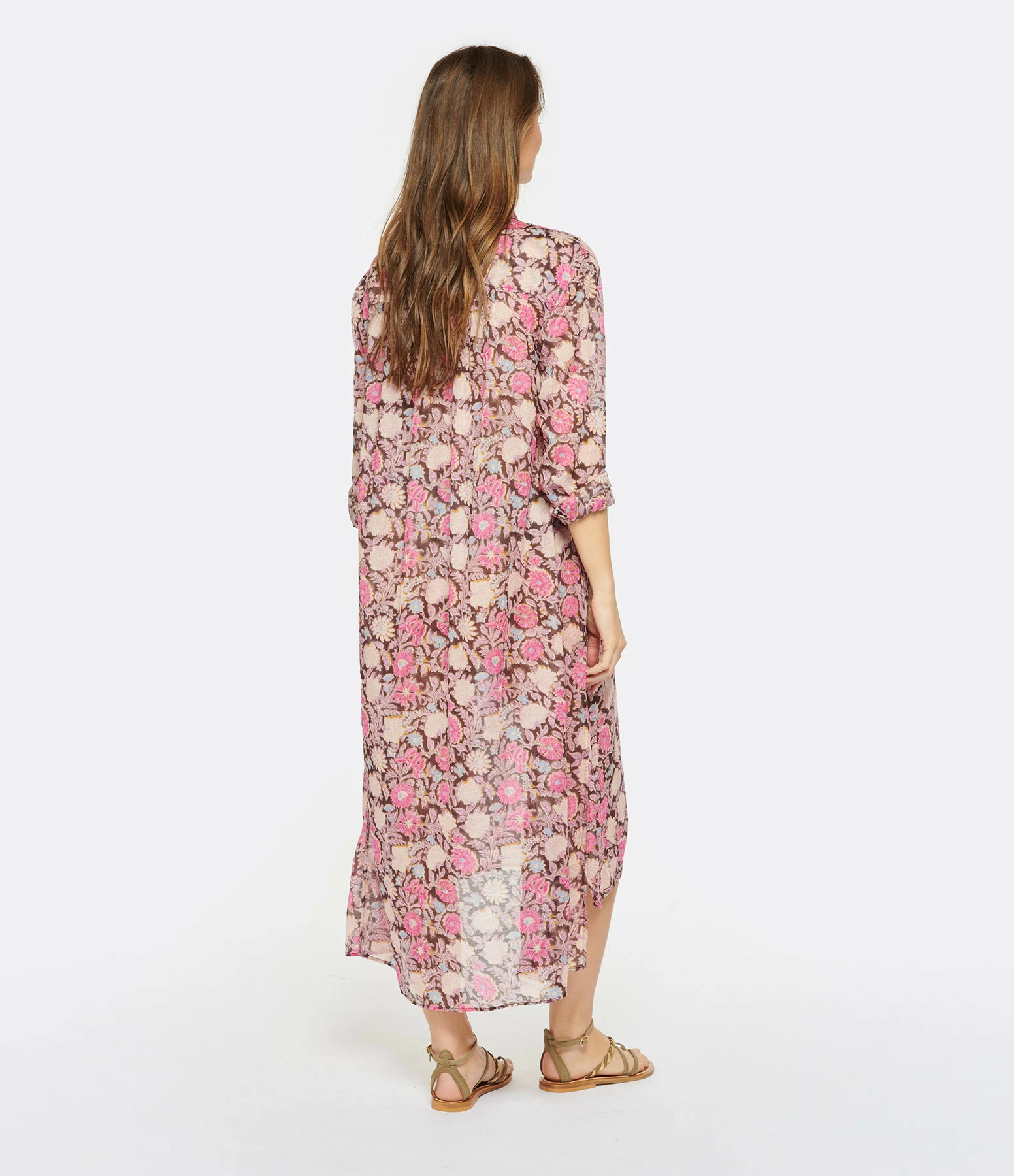 MARANT ÉTOILE Robe Eliane Coton Multicolore 6 MARANT ÉTOILE Robe Eliane Coton Multicolore – Image 4