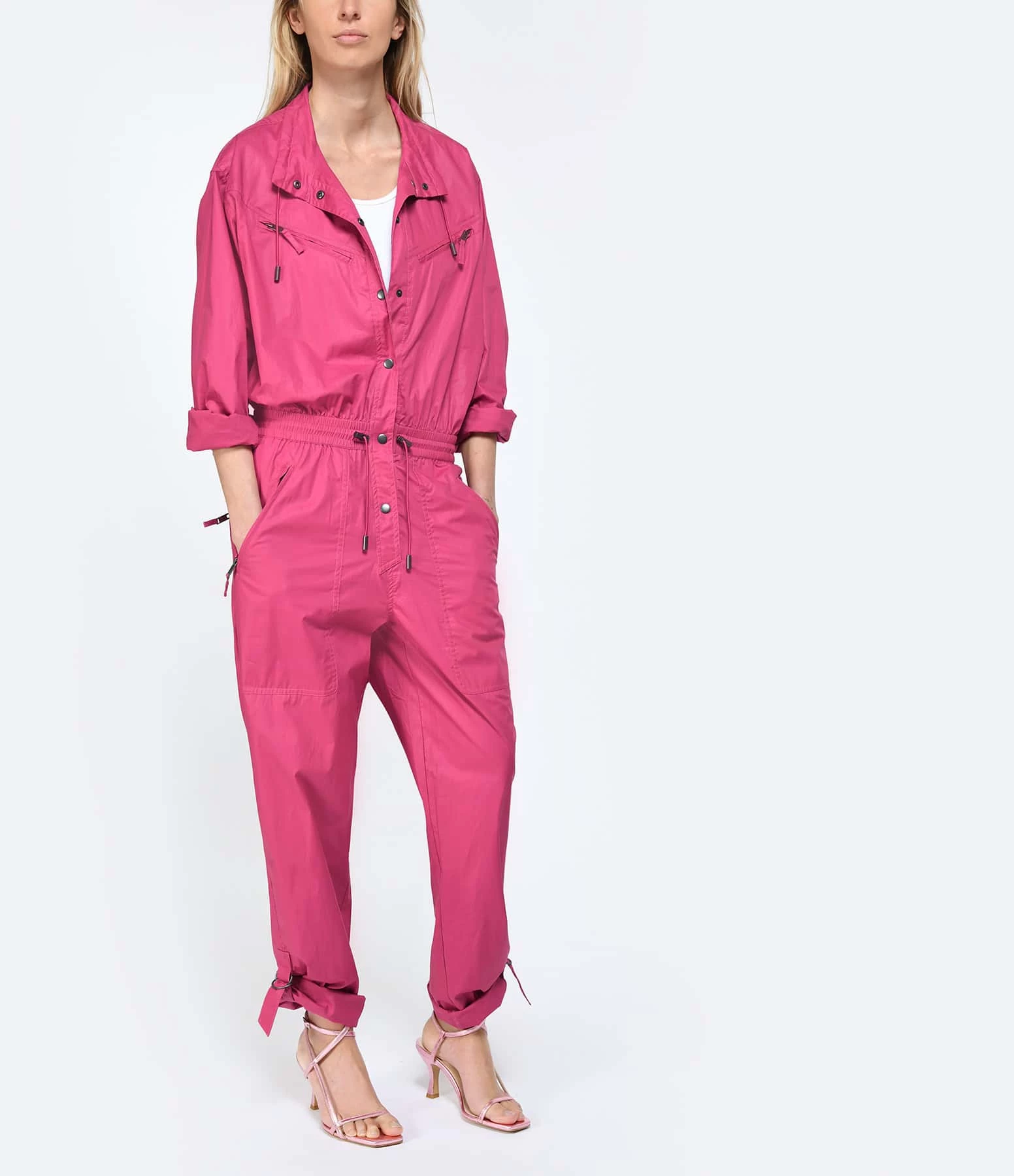 MARANT ÉTOILE Combinaison Franca Coton Orchidée – Image 3