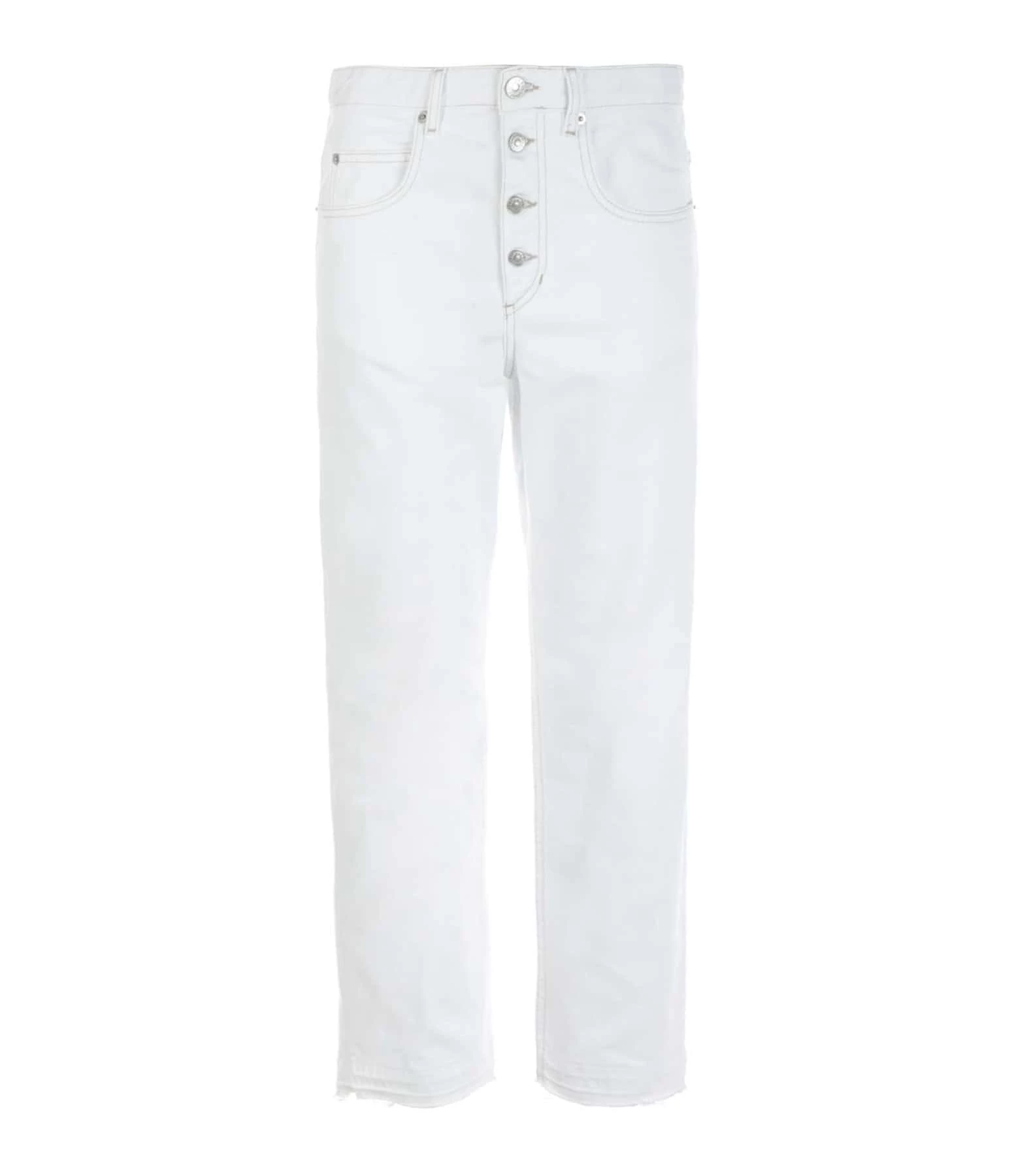 MARANT ÉTOILE Jean Belden Coton Blanc