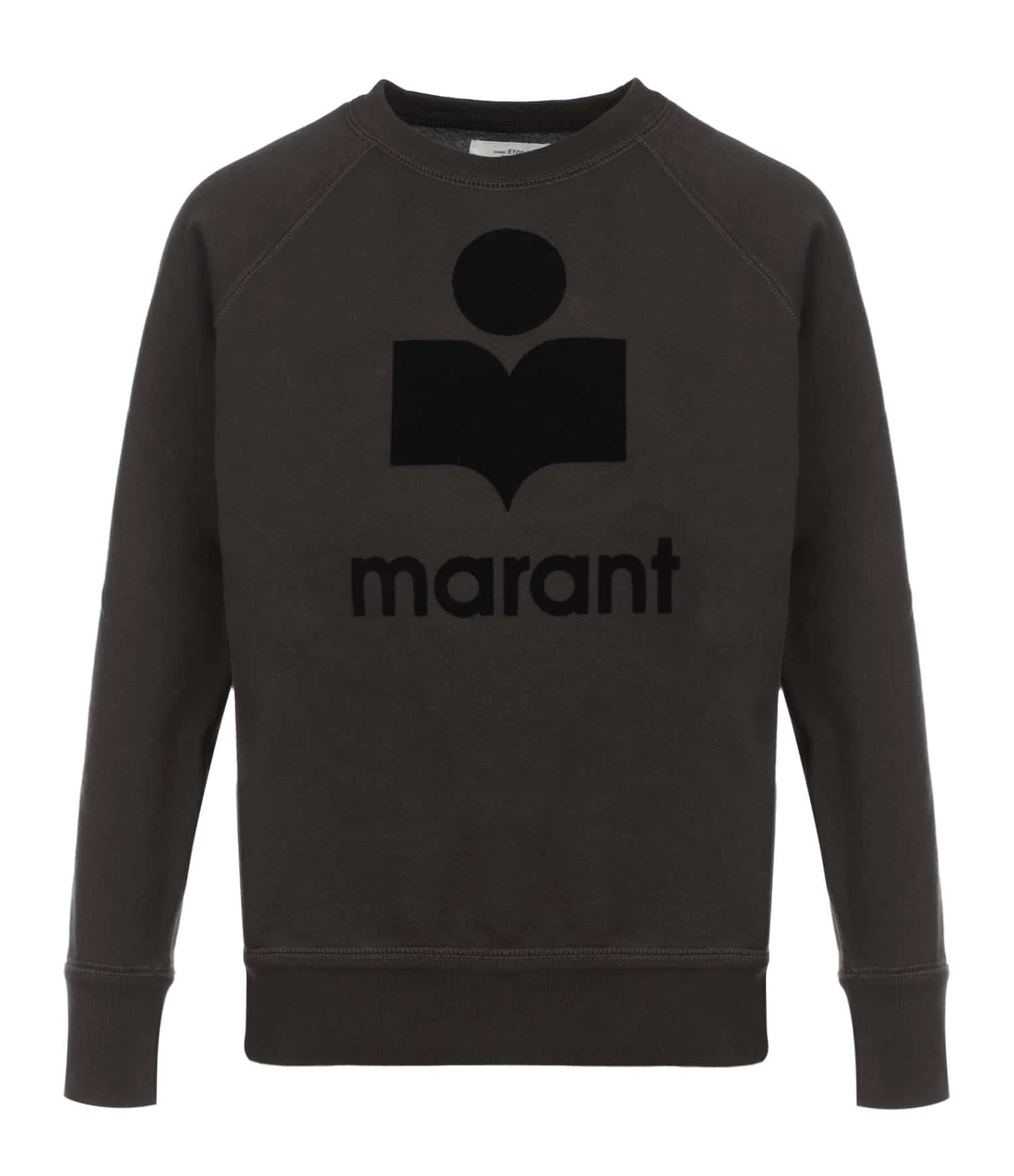 MARANT ÉTOILE Sweatshirt Milly Coton Noir Délavé