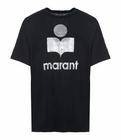 MARANT ÉTOILE Tee-shirt Zewel Lin Noir