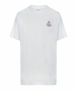 MARANT ÉTOILE Tee-shirt Zewel Lin Blanc