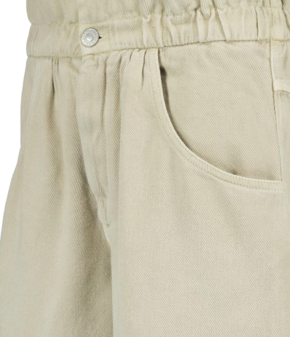 MARANT ÉTOILE Short Titea Coton Écru – Image 2